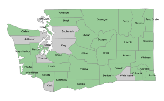 I-912 Results by County